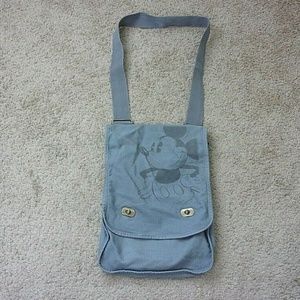 Disney Bags - Mickey Mouse Messenger Bag Gray Shoulder Crossbody Disney Bags - Mickey Mouse Messenger Bag Gray Shoulder Crossbody